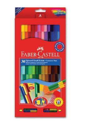 Faber-Castell Eğlenceli Keçeli Kalem 30′lu - 1