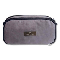 Faber-Castell Extra Space Kalem Çantası Mono Gri - Faber Castell