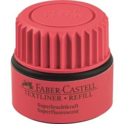 Faber Castell - Faber-Castell Fosforlu Mürekkebi Kırmızı