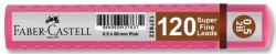 Faber-Castell Grip Min 0.5 2B 60mm 120'li Pembe Tüp - Faber Castell