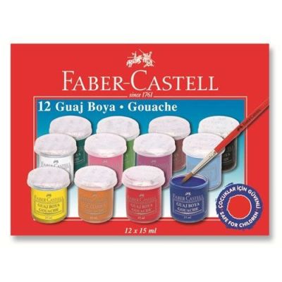Faber-Castell Guaj Boya 12 Renk - 1
