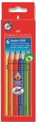 Faber-Castell Jumbo Grip Boya Kalemi 6 Renk - 1