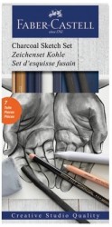 Faber-Castell Kömür Sketch Seti - Faber Castell