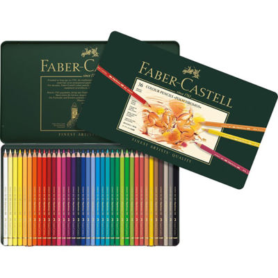 Faber-Castell Polychromos Kuru Boya Kalemi 36 Renk - 1