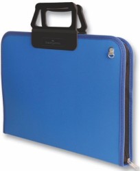 Faber-Castell Proje Çantası 28x38cm Mavi - Faber Castell