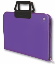 Faber-Castell Proje Çantası 28x38cm Mor - Faber Castell