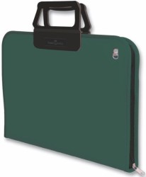 Faber-Castell Proje Çantası 38x55cm Koyu Yeşil - Faber Castell