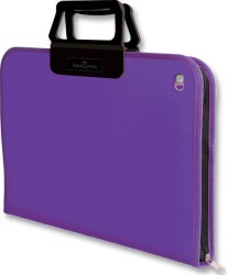 Faber-Castell Proje Çantası 38x55cm Mor - Faber Castell