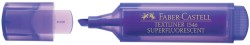 Faber-Castell Şeffaf Gövde Fosforlu Kalem 1546 Mor - Faber Castell