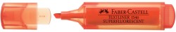 Faber-Castell Şeffaf Gövde Fosforlu Kalem 1546 Turuncu - Faber Castell