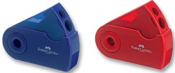 Faber-Castell Sleeve Kırmızı-Mavi Kalemtraş - Faber Castell