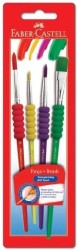 Faber-Castell Soft Touch Fırça 4'lü - Faber Castell