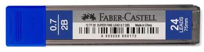 Faber-Castell Süper Fine Min 2B 0.7 mm (75 mm) - 1