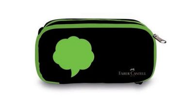 ​Faber-Castell Xtra Space Neon Yeşil Kalem Çantası - 1