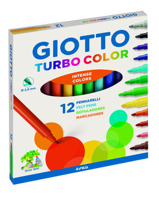 Giotto Keçeli Kalem 12 Renk - 1