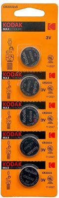 Kodak CR2032 Lithium Para Pil 5'li - 1