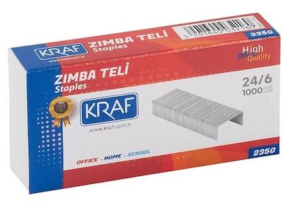 Kraf 235G Zımba Teli No:24/6 1000 li - 1
