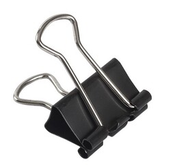 Kraf 419G Çelik Kıskaç Siyah 19mm 12li - Kraf