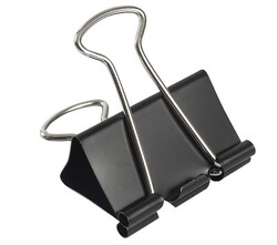 Kraf 432G Çelik Kıskaç Siyah 32mm 12li - Kraf