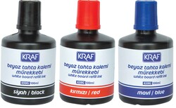 Kraf 450G Beyaz Tahta Kalemi Mürekkebi 100ml. - 1