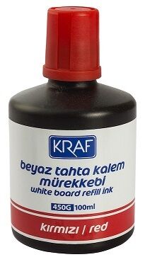 Kraf 450G Beyaz Tahta Kalemi Mürekkebi 100ml. - 2