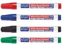 Kraf - Kraf 770 Doldurulabilir Beyaz Tahta Kalemi