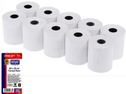 Kraf 80x30mt Termal Rulo - 10 lu - Kraf