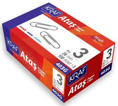 Kraf Ataş No:3 - 100 Adet - 1