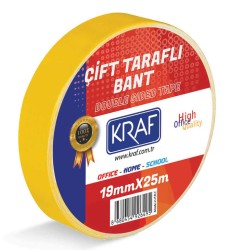 Kraf - Kraf Çift Taraflı Bant 19mmx25mt