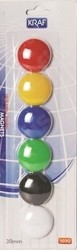 Kraf Mıknatıs Blisterli 3cm 6 lı 503G - Kraf