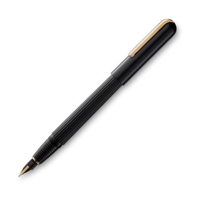 Lamy İmporium DolmaKalem 14K Altın M Uç Mat Siyah - 1