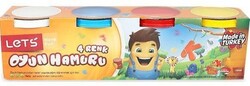 Lets L8440 Oyun Hamuru 460 Gr 4 Renk - Lets