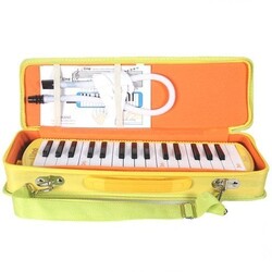 Lino Melodika 32 Tuşlu Çantalı Pastel Sarı - Lino