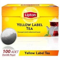 Lipton YellowLabel Demlik Poşet Çay 100lü - Lipton
