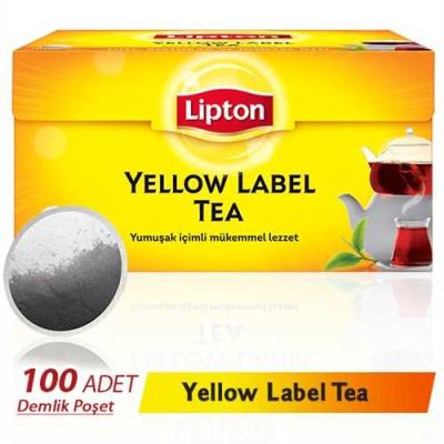 Lipton YellowLabel Demlik Poşet Çay 100lü - 1