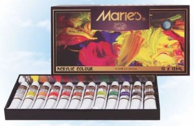 Maries Akrilik Boya 12 ml.12 Renk 812B - 1