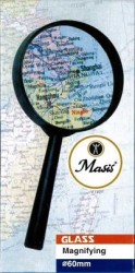 Masis Plastik Çerçeveli Saplı Büyüteç 60 mm. - Masis