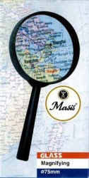 Masis Plastik Çerçeveli Saplı Büyüteç 75 mm. - Masis