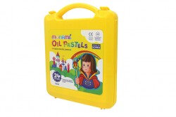 Monami Pastel Boya 24 Renk Plastik Kutulu - Monami