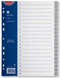 Noki Separatör A4 1-20 Rakam - Noki