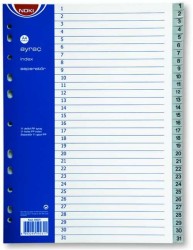 Noki Separatör A4 1-31 Rakam - Noki