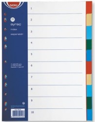 Noki Separatör A4 (2x5)10 Renk - Noki