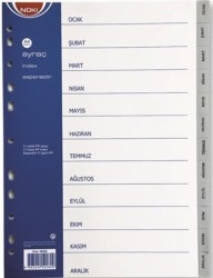 Noki Separatör A4 Ocak - Aralık - Noki