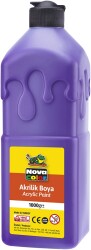 Nova Color Akrilik Boya 1000 gr Mor - Nova Color
