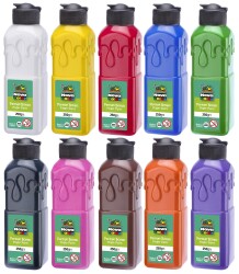 Nova Color Parmak Boyası 250 gr - 10 Renk - Nova Color