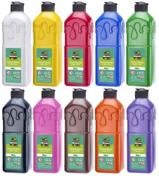 Nova Color Parmak Boyası 500 gr - 10 Renk - Nova Color