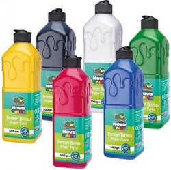 Nova Color Parmak Boyası 500 gr - 6 Renk - Nova Color