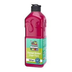 Nova Color Parmak Boyası 500 gr Kırmızı - Nova Color