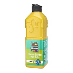 Nova Color Parmak Boyası 500 ml Sarı - Nova Color