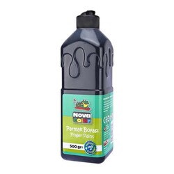 Nova Color Parmak Boyası 500 gr Siyah - Nova Color
